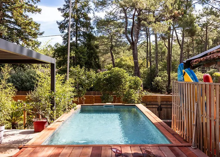 Nocleg ze śniadaniem Les Ptis Chiffons Lacanau