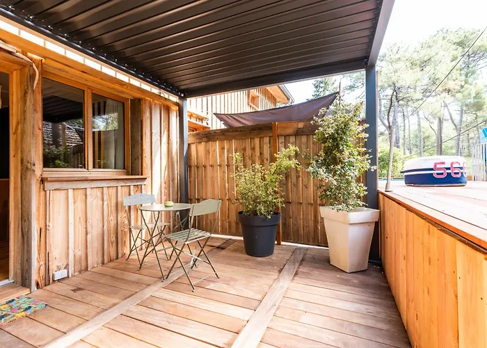 Nocleg ze śniadaniem Les Ptis Chiffons Lacanau